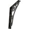 Ekena Millwork Tristan Wrought Iron Bracket, (Single center brace), Antiqued Pewter 1 1/2"W x 7 1/2"D x 10"H BKTM01X07X10STNAPW - alternate 1